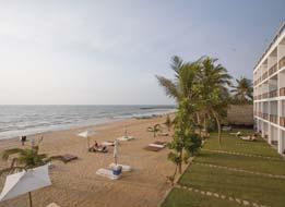 Jetwing Sea Hotel / Negombo Negombo üdülôvároska egyik legújabb, helyi stílusban épült tengerparti