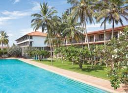 Srí Lanka Jetwing Beach Hotel Negombo A repülôtértôl 15 km-re, Negombo-ban található, közvetlenül a finomhomokos