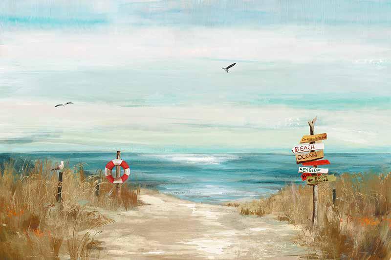 WL046-A Beach Bird Aimee Wilson 36 x 24