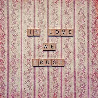 96 cm] HC023-A In Love We Trust 96 cm]