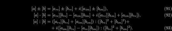 A 2.1 definícióban értelmezett komplex számhalmaz a koordinátatengelyekkel párhuzamos oldalú téglalapnak felel meg a komplex síkon, jele. Az halmaz elemeit jelöli, így írható, ahol.