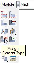 F MODULE MESH háló elkészítése A végeselem hálót a Mesh modulban tudjuk elkészíteni. Legelőször fent az Object-et állítsuk át Part-ra, aminek hatására a Part mellett megjelenik a rácsos tartó felirat.