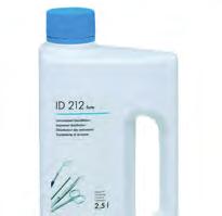 ID 212 forte (Dürr Dental) Friss illatú, aldehidmentes műszertisztító és fertőtlenítő koncentrátum.
