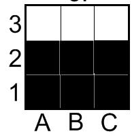 QP RB Az ABCD téglalapot az ábrán látható módon négy részre osztottunk. A BC oldal hossza 6 cm. A 3-as számmal jelölt négyzet egyik oldala 2 cm.