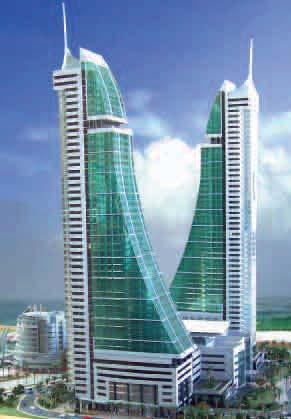 Bahrain Financial Habour Bahrain 22,000 m2 This project used the CF