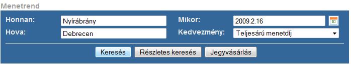 célállomást, akkor kattintsunk a