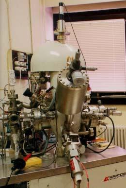 Felületvizsgálat fotoelektron spektroszkópiával (XPS vagy ESCA) A berendezést az 1990-es