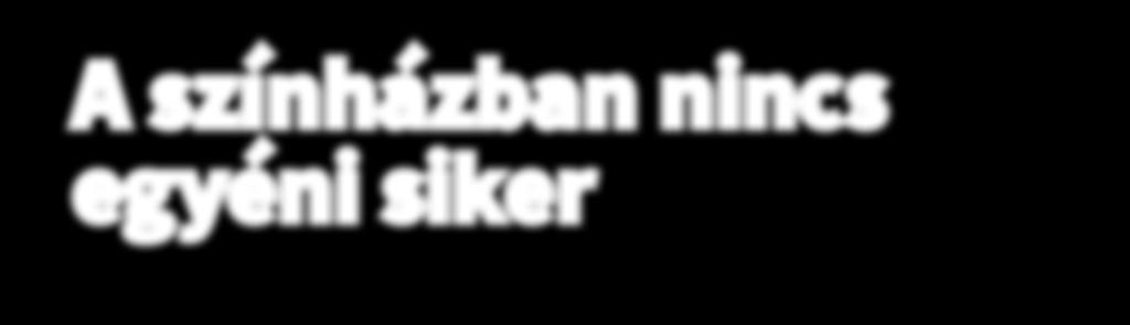 A hiánypótlónak számító kezdeményezés mostanra hagyománnyá, a színházi szakma közös ünnepévé vált, amely kiváló lehetőséget biztosít arra, hogy az év végéhez közeledve azokat ünnepeljék, akik egész