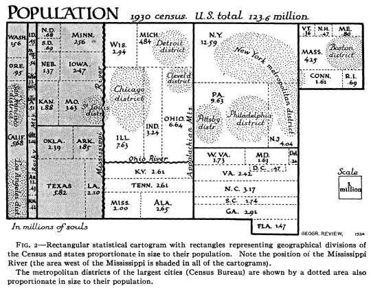 RÖVID TÖRTÉNET Raisz Erwin (1934) The Rectangular Statistical Cartogram Geographical Review, Vol. 24, No. 2 (Apr., 1934), pp.