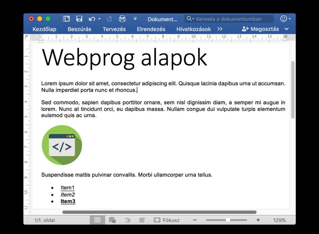 Feladat 32 1. Szövegszerkesztő megtekintése 2. Alap index.html file írása 3.