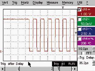 SOPHISTICATED AND OFTEN UNPRECEDENTED FUNCTIONS An OSCILLOSCOPE with complex trigger functions so that you only record what you need Metrix OX 7000 oscilloscopes are the first models in this category