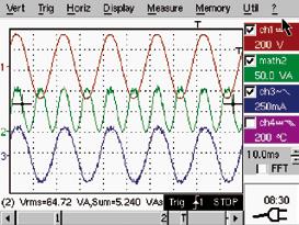 The delay mode allows users to observe any event with the maximum resolution, even if it occurs a long time after the effective trigger and even if it occurs on 2 different channels.