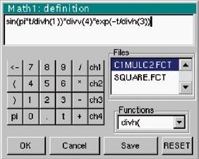 New & unique on the market! For the "Oscilloscope" and "Multimeter" modes, fault capture is possible after setting a "Software" trigger based on monitoring the tolerance interval.