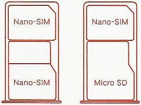 SIM kártyák behelyezése és USB kábel csatlakoztatása SIM kártyák behelyezése és USB kábel csatlakoztatása SIM kártyák behelyezése 1.