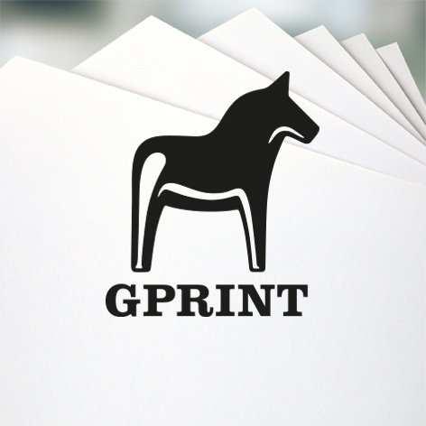 G-Print A G-Print famentes, fehér, mázolt finom papír, matt, nem-tükröző felülettel. A G-Print jó olvashatóságot és képvisszaadást kínál, terjedelmes és nemes papírfogással együtt.