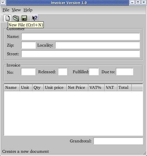 QAction: filenew filenew = new QAction(tr("&New"), tr("ctrl+n"), this); filenew->seticonset(qpixmap::frommimesource("new.