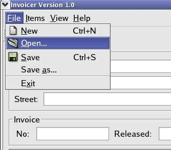 Invoicer implementáció: initmenubar() void Invoicer::initMenuBar() // menubar entry filemenu filemenu=new QPopupMenu(); filenew->addto(filemenu); fileopen->addto(filemenu);