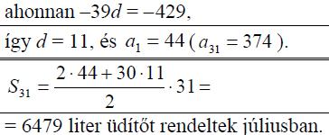 A felkészülés első hetében mindketten 15 km-t, a felkészülés tizenegyedik (11.) hetében pedig már mindketten 60 km-t futnak.