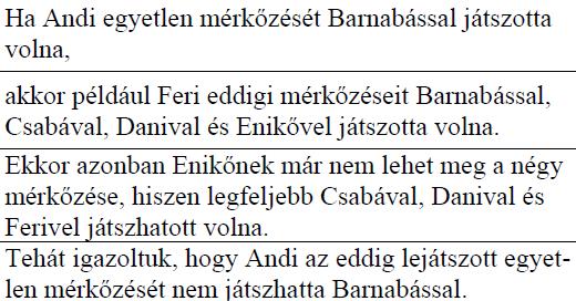 33. Anna egy molekulát modellezett egy készlet segítségével, ehhez 7 gömböt és néhány pálcikát használt fel.