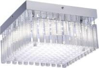 - (69300323/01) 22 LED-mennyezeti lámpa Maike, 1x15W LED-del,