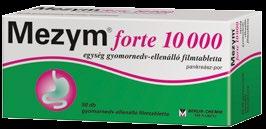 csökkentését. Gyomornedv-ellenálló filmtabletta, klinikailag bizonyított enzim aktivitás. Mezym forte. A jobb emésztésért! MEZ2018#15652# Lezárás dátuma: 2019.03.