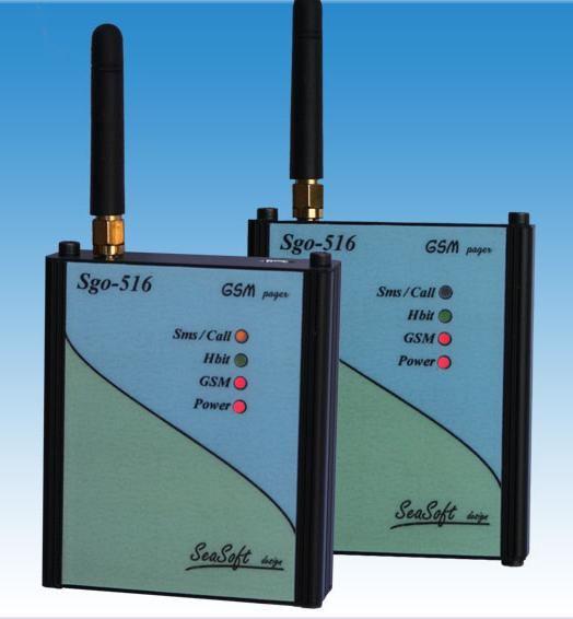 Sgo 564 / 564d 2 be- és 2 kimenetes GSM távkapcsoló modul Az Sgo-564 egy olyan távjelzésre és távműködtetésre kifejlesztett ipari GSM alapú távirányító- távjelző modul, mely 2 db független, záró