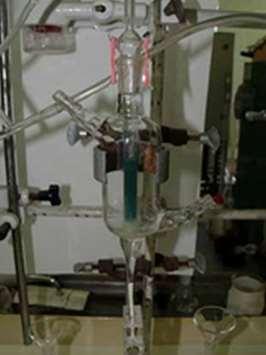 fluid is filtered by MF and UF before selective caesium separation.