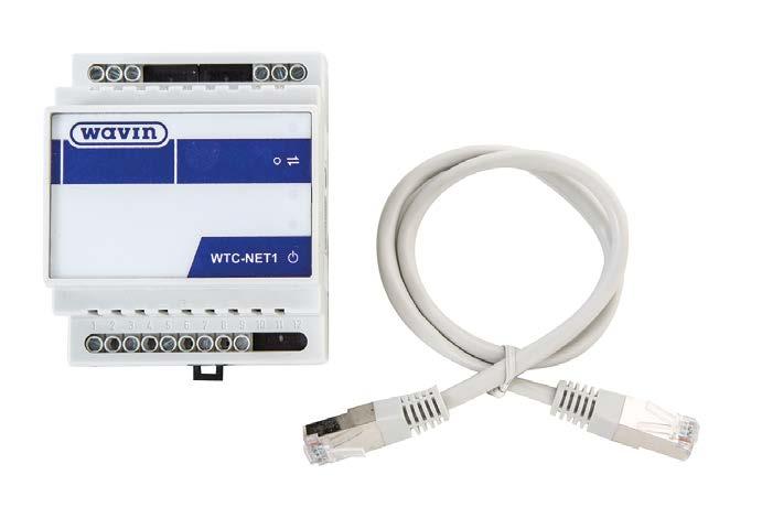 DRT-300 digitális szobatermosztát WTC-NET1 internetes modul Hőmérséklet-mérési tartomány 0 50 C Tápfeszültség AC 230 V +/ 15%, 50 Hz Gyári beállítás 6 C (egyedileg beállítható) Fogyasztás tipikusan