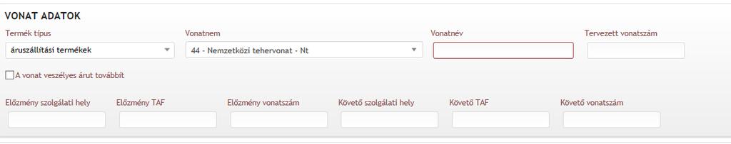 Zárt egységben fordulás jelölése: Ha a megrendelő szervezete A, B, vagy C kategória rendelésére jogosult, akkor a menetvonal Induló és/vagy Vég állomásán jelölheti, hogy Zárt egységben fordul.