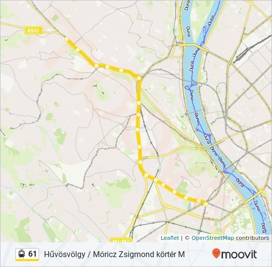 Útirány: 18 megálló VONAL MENETREND MEGTEKINTÉSE I, Budapest 8 Villányi út, Budapest Tas Vezér Utca 1 Tas vezér utca, Budapest 61 villamos Menetrend Útvonal Menetrend: Hétfőn 0:52-23:52 Kedd