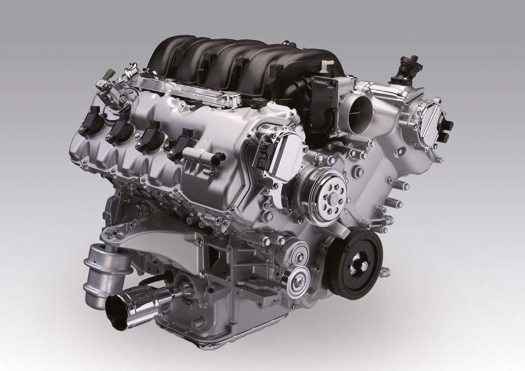 MOTOR V8 DE 5 LITROS de gasolina es baja y mediante la generación de electricidad en condiciones de funcionamiento en las que la eficiencia del motor de gasolina es alta.
