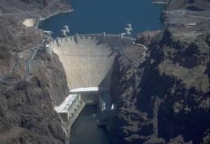 Vízenergia Hoover-gát, Colorado folyó, USA (2016) néhány ország esetében jelentős tényező
