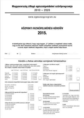 Fizikai aktivitást felmérő kérdőív 2014 2017 1. Milyen rendszerességgel végez megerőltető testmozgást? 12 pont 2. Mióta végez megerőltető testmozgást? 3 pont 3.