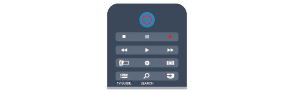 5 5.2 Bekapcsolás A TV-készülék gombjai Amikor a kijelzőmenü látható, a menü megjelenítéséhez nyomja meg a botkormányt. 5.1 Bekapcsolás vagy készenlét A fel, le, balra vagy jobbra való navigációhoz használja a nyíl-/navigációs gombokat.