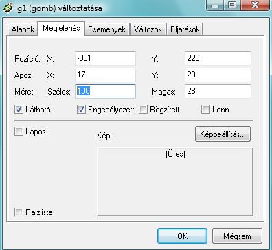 Eljárásból eljárás hívása (A házikó eljárásban hívjuk meg a másik 3 eljárást!