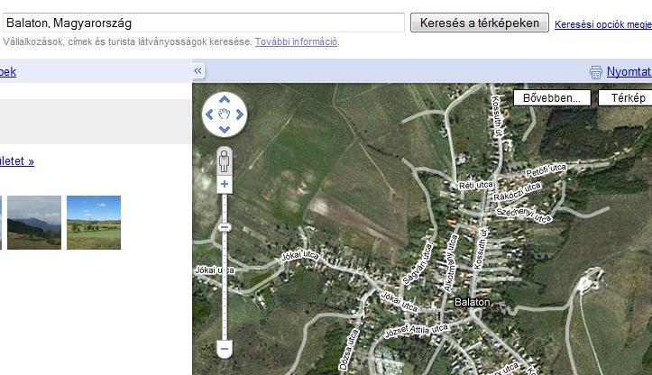 együtt! Írjuk be úgy, hogy Balaton-t keressen, de Magyarországon!