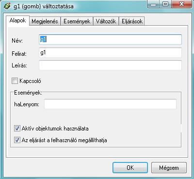 2. Ezután kattints arra a területre a lapon, ahová a gombot tenni szeretnéd! 3. Rendben!