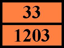 a 1907/2006 (EK) sz. rendelet szerint Veszélyességi bárca (RID) : 3 Csomagolási csoport (RID) Narancssárga táblák : : II 14.