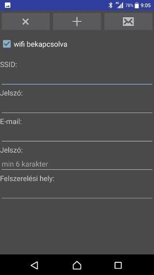 Új bluetooth Ebben az esetben a telefon el kezdi keresni az elérhető Wifi bluetooth eszközöket, és egy listát ad eredményül, azokról modulokról, amelyek még nincsenek párosítva a telefonhoz.