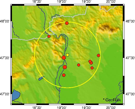 Az Altox-Chem Kft kb. 10 kilométerre található a repülőtértől. Földrengés: magyarországi földrengések általában nem pusztító erejűek.