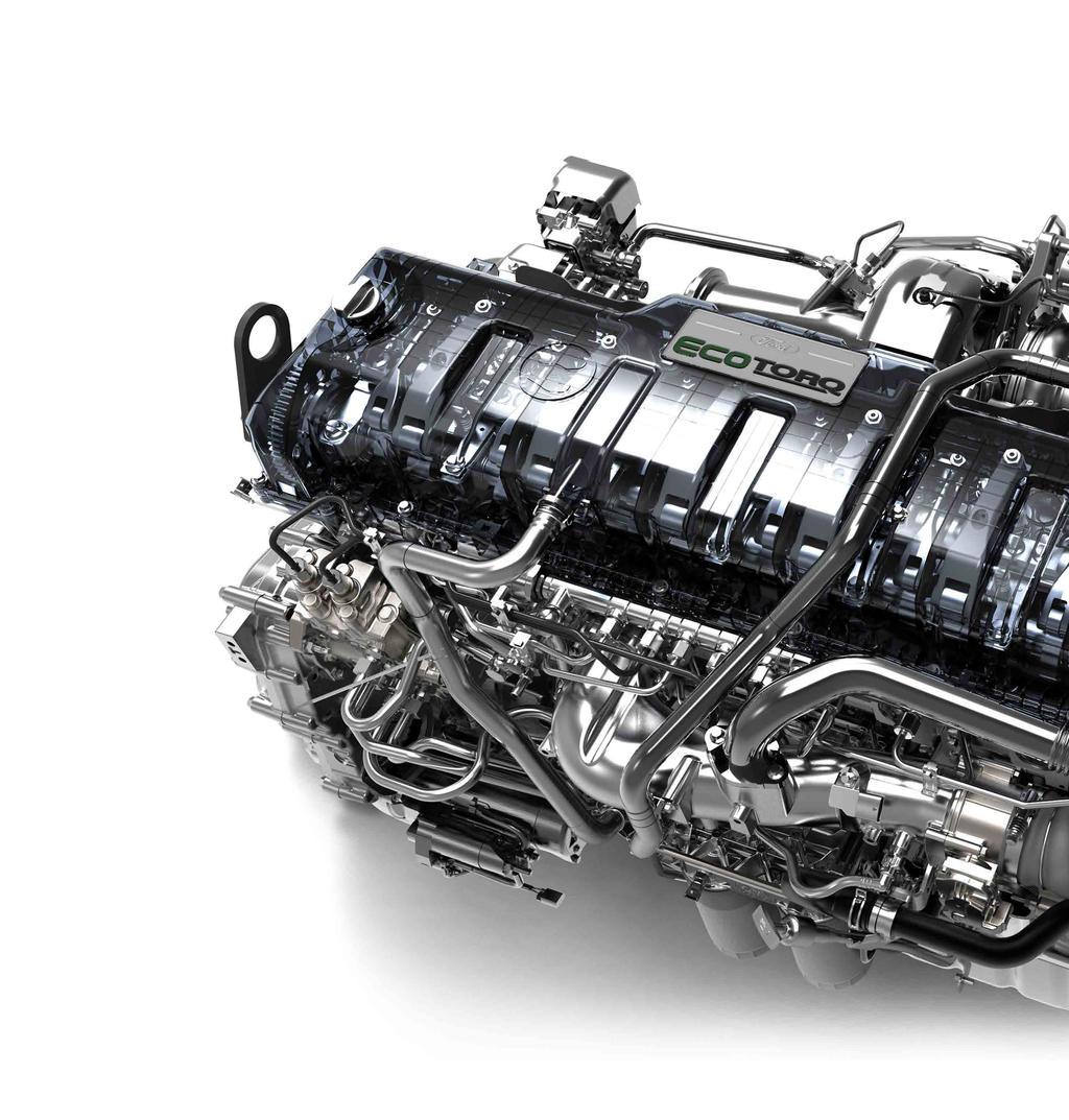 Bemutatjuk az erő eredőjét: az Ecotorq motor A Ford Trucks építőipari járműveinek szíve a nagyerejű Ecotorq motor.