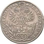 erdélyi címer, alul értékjelzés /unter Krone Doppeladler, auf dessen Brust siebenbürgisches