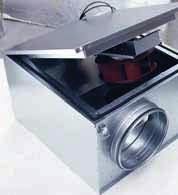 A legnépszerűbb ventilátorok EC motorral Minegyik ventilátortípus kapható EC motoros változatban is.