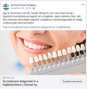 KÖZÖSSÉGI MÉDIA MEGJELENÉS Szolgáltatási elem Nettó listaár Szolgáltatás időtartama Látogatottság Facebook