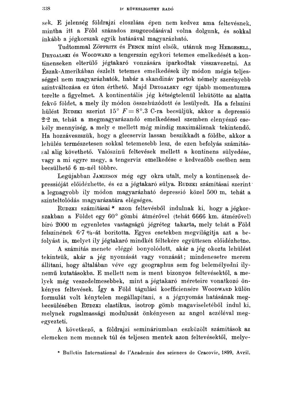 338 I)í KÖVESLIGETHY EADÓ sek.