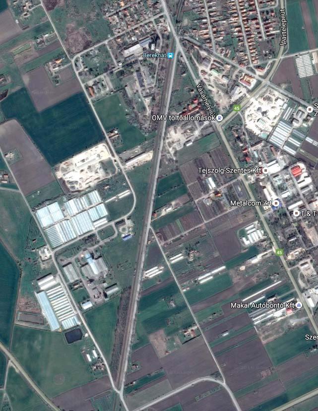 2. A 01359/23 hrsz. ingatlanon megvalósuló mezőgazdasági fejlesztés Az Eurotáp Kft. kérésére Szentes külterületén a Szegvárra vezető vasútvonal nyugati oldalán található 01359/23 hrsz.