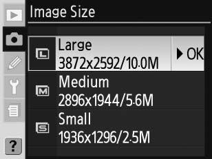 Image Size (Képméret) A képméret mértékegysége a képpont. A kisméretű képek fájljai kisebb méretűek, ezért továbbküldhetők e-mailben vagy internetes oldalakon publikálhatók.