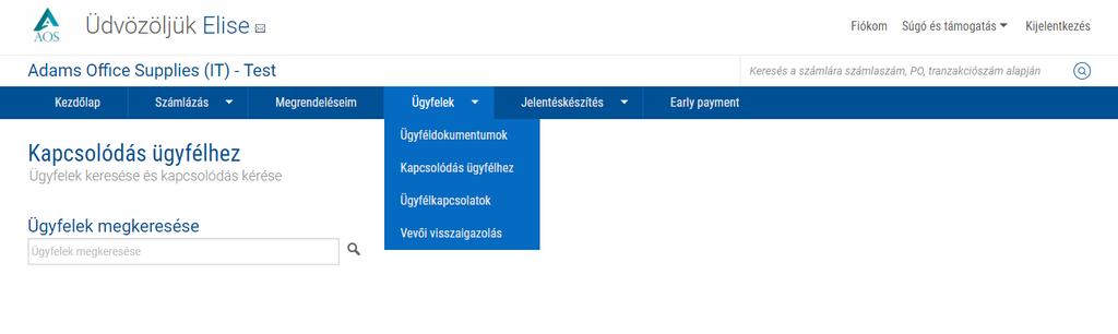 Mint láthatja, a Tungsten Network "Ügyfélkapcsolatok" megoldásának használatával könnyedén kapcsolódhat ügyfeleihez.