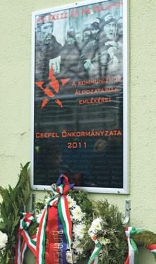 2 kerületi mozaik Csepeli Hírmondó Emlékek és áldozatok Február 25-e a kommunizmus áldozatainak emléknapja.