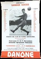 A katalánoknál az Aranyfejű becenevet viselő csatár 7 meccsen szerepelt, és 4 gólt szerzett. Kétszer nyert bajnokságot, kétszer Spanyol Kupát, és egyszer Vásárvárosok Kupáját.
